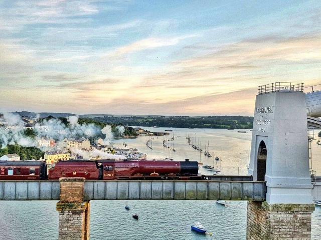 Crossing Tamar on Saturday | Steam Train Princess Elziabeth